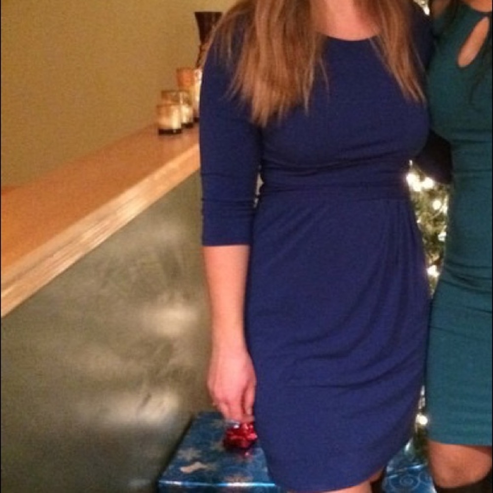 Ann Taylor Blue Dress